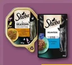 REWE Center Sheba Katzennassfutter Angebot