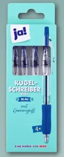 REWE Center ja! Kugelschreiber Angebot