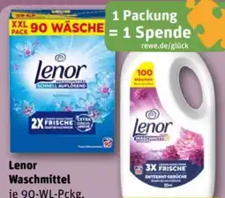 REWE Center Lenor Waschmittel Angebot