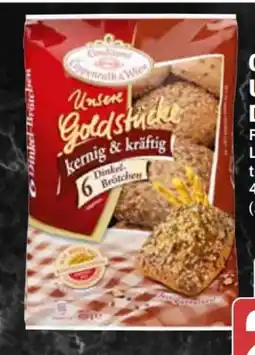 AEZ Coppenrath & Wiese Unsere Goldstücke Dinkelbrötchen Angebot