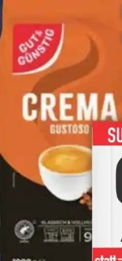 E-Center Gut & Günstig Caffè Crema Angebot