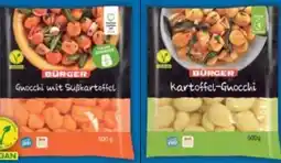 E-Center Bürger Gnocchi vegan Angebot
