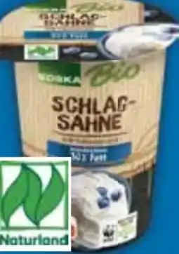 E-Center Edeka Bio Schlagsahne Angebot