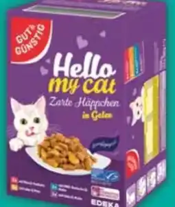 E-Center Gut & Günstig Hello my Cat Katzennahrung Angebot