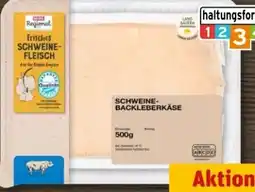REWE Center Rewe Regional Schweine-Backleberkäse Angebot