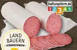 REWE Center Ostermeier Strohschwein Bauernsalami Angebot