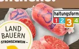 REWE Center Metzgerei Landbauern Schiller Strohschwein Zwiebelmettwurst Angebot