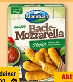 REWE Center Alpenhain Unser Back-Mozzarella Sticks Angebot