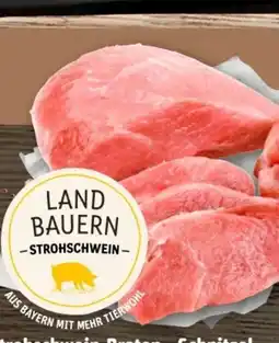REWE Center Metzgerei Landbauern Strohschwein-Braten Angebot