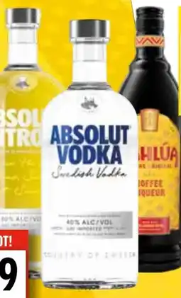 EDEKA Bandelt Absolut Vodka Angebot