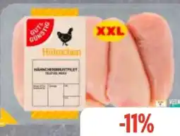 Edeka Frischemarkt Gut & Günstig Hähnchen-Brustfilet XXL Angebot