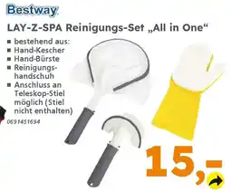 Globus Baumarkt Bestway LAY-Z-SPA Reinigungs-Set „All in One" Angebot