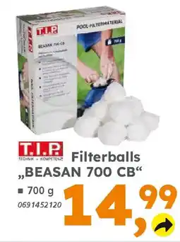 Globus Baumarkt T.I.P. Filterballs ,,BEASAN 700 CB" Angebot