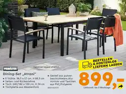 Globus Baumarkt PRIMASTER Dining-Set „Atrani" Angebot