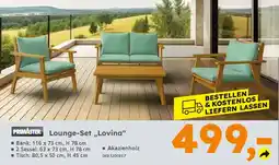 Globus Baumarkt PRIMASTER Lounge-Set „Lovina" Angebot