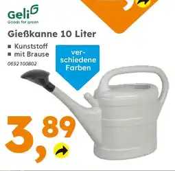 Globus Baumarkt Geli Gießkanne 10 Liter Angebot