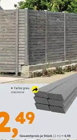 Globus Baumarkt Rhombus-Leiste Angebot