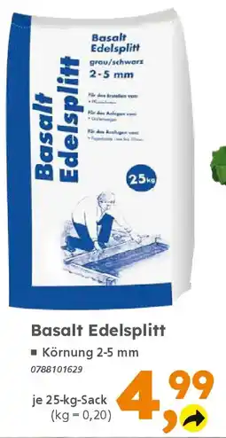 Globus Baumarkt Basalt Edelsplitt Angebot