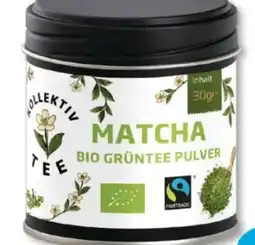 Budni Karma Kollektiv Bio Matcha Grüntee Pulver Angebot