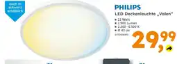 Globus Baumarkt PHILIPS LED Deckenleuchte „,Valen❝ Angebot
