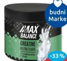 Budni Max Balance Creatine Angebot