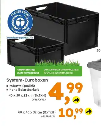 Globus Baumarkt System-Euroboxen Angebot