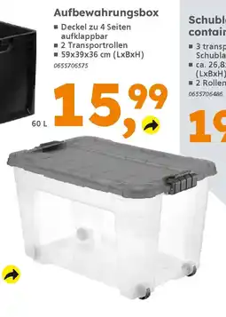 Globus Baumarkt Aufbewahrungsbox Angebot