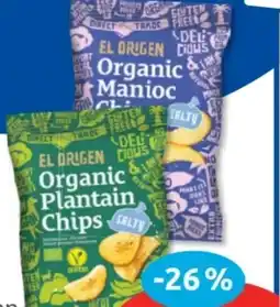 Budni El Origen Organic Chips Angebot