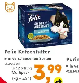 Globus Baumarkt Felix Katzenfutter Angebot