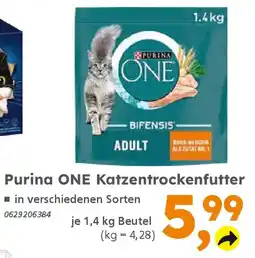 Globus Baumarkt Purina ONE Katzentrockenfutter Angebot