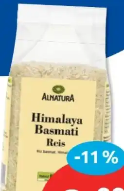 Budni Alnatura Bio Himalaya Basmati Reis Angebot