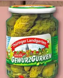 nahkauf Thüringer Landgarten Gewürzgurken Angebot