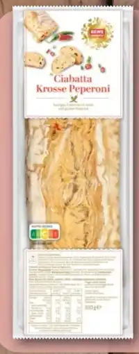 nahkauf Rewe Feine Welt Ciabatta Krosse Peperoni Angebot