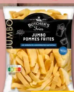 nahkauf Butcher’s Burger Jumbo Pommes Frites Angebot