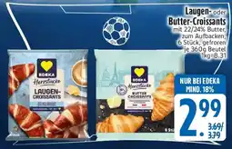 Edeka Edeka Herzstücke Laugen-oder Butter-Croissants Angebot