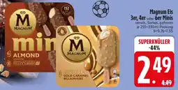 Edeka Magnum Eis 3er, 4er oder 6er Minis Angebot
