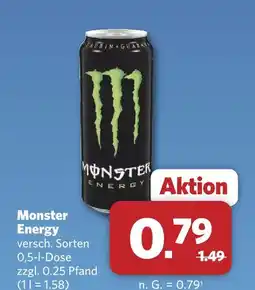 Combi Monster energy Angebot