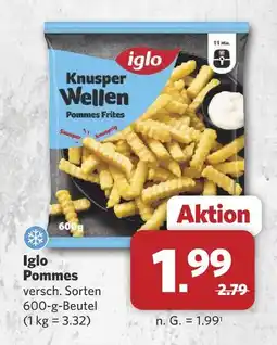 Combi Iglo pommes Angebot