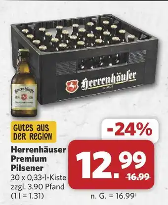 Combi Herrenhäuser premium pilsener Angebot