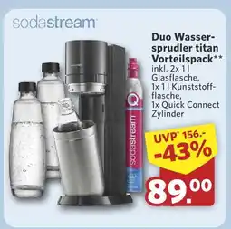 Combi Sodastream duo wassersprudler titan vorteilspack Angebot