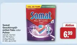 Combi Somat geschirrspülmittel-tabs Angebot