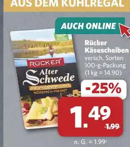 Combi Rücker käsescheiben Angebot