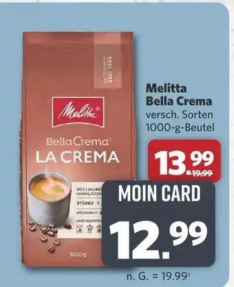 Combi Melitta bella crema la crema Angebot