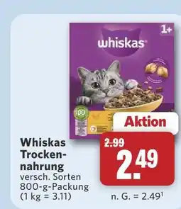 Combi Whiskas trockennahrung Angebot