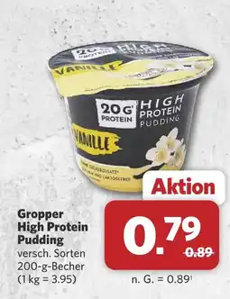 Combi Gropper high protein pudding Angebot