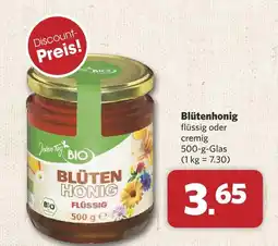 Combi Jeden tag bio blütenhonig Angebot