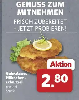 Combi Gebratenes hähnchenschnitzel Angebot