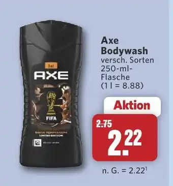 Combi Axe bodywash Angebot