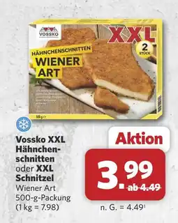 Combi Vossko hähnchenschnitten oder xxl schnitzel Angebot