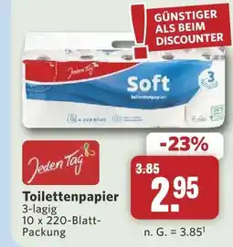Combi Jeden tag toilettenpapier Angebot